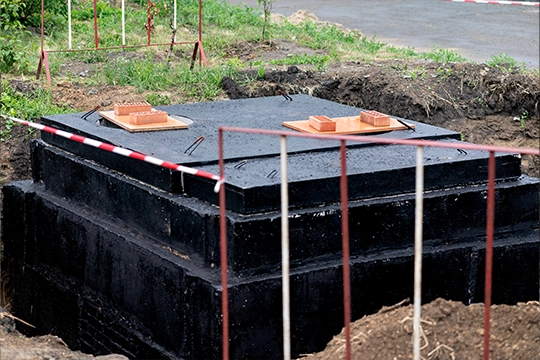 temporary holding tank wastewater